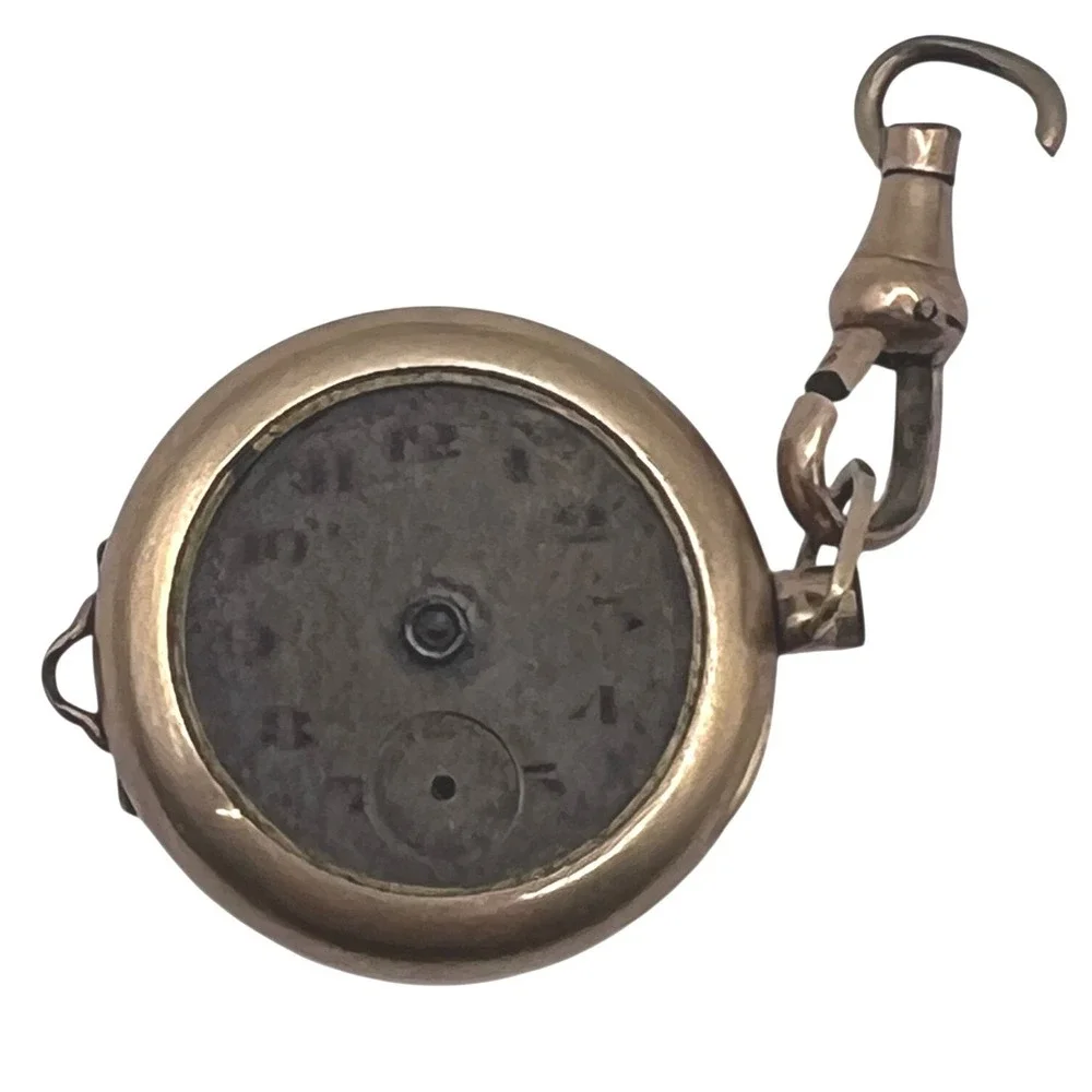 Star Watch Case Co Pocket Watch 14K Gold Filled 10.5 Ligne Gold Fair Parts Only